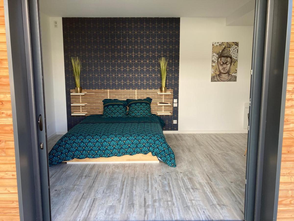 Adorable Studio D'Hote Zen Et Paisible Les Gonds Zewnętrze zdjęcie